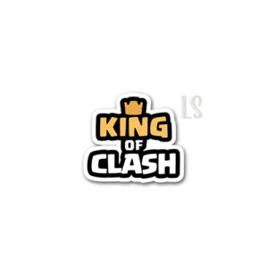 King of Clash Gaming Sticker