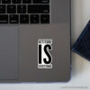 Sticker for laptop