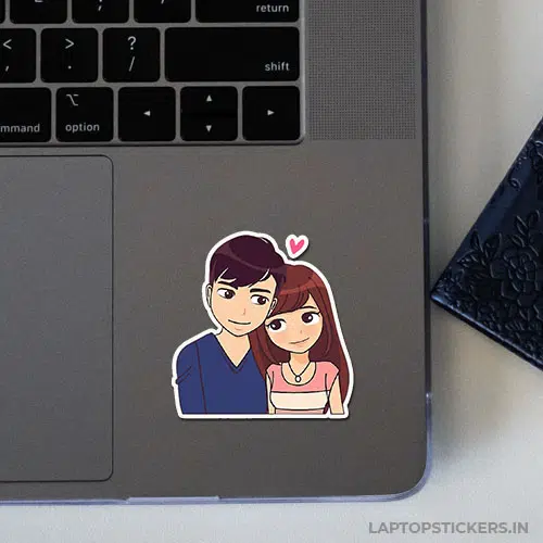 Couple Stickers for laptop