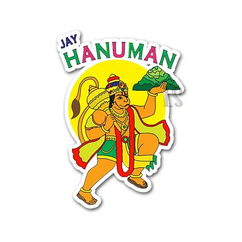 Jay Hanuman Sticker