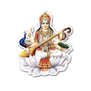 Maa Saraswati Sticker