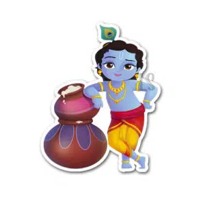 Bal Gopal Lord Krishna Sticker