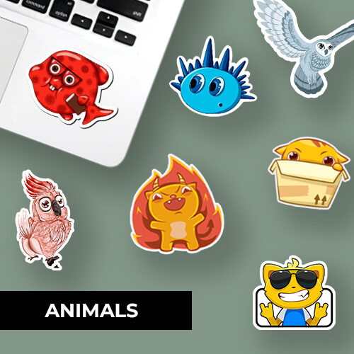 animals stickers